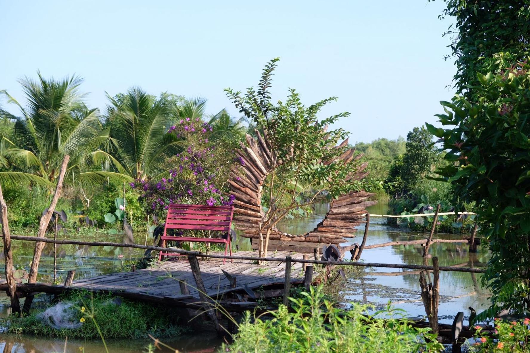 Bungalow - Farmstay Hoa Rung U Minh Cà Mau Exterior foto
